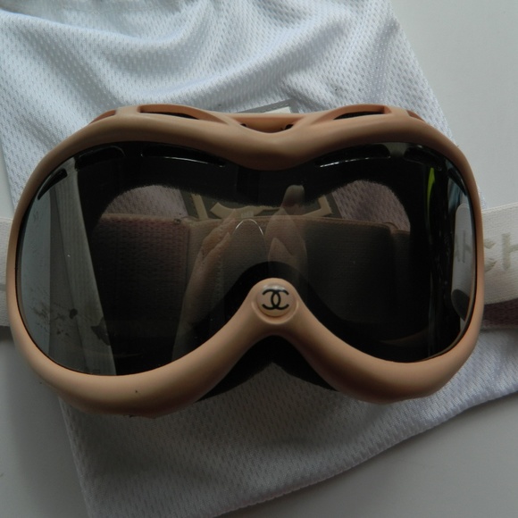 chanel ski glasses